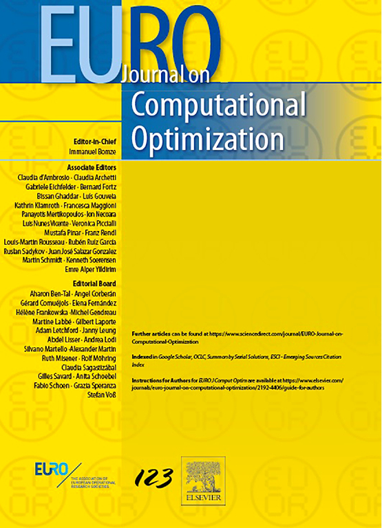 Go to journal home page - EURO Journal on Computational Optimization
